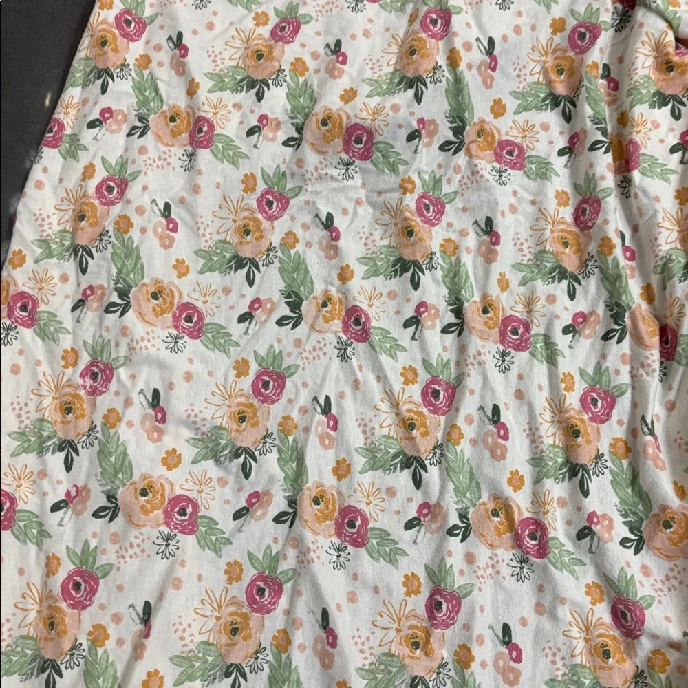 2 floral crib, Sheets